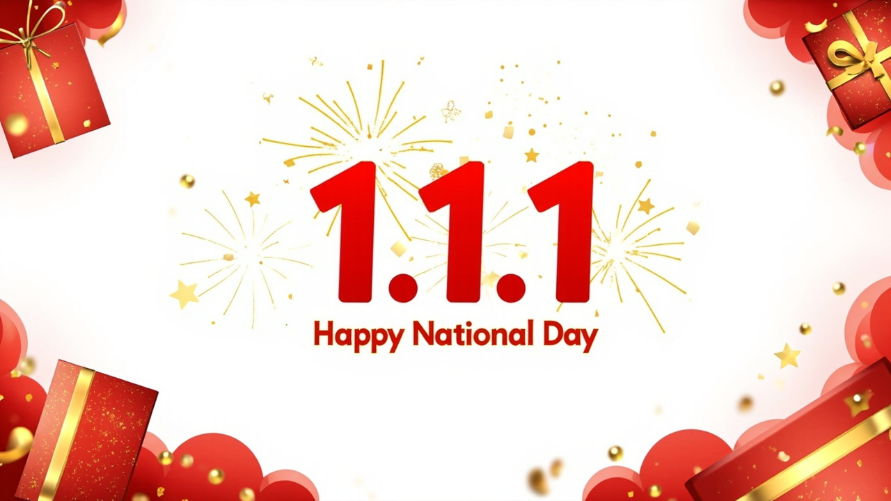 10.1 国庆节快乐 · Happy National Day · С Днём независимости